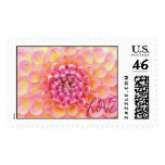 Pink Dahlia Stamp