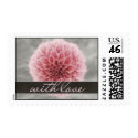 Pink Dahlia � With Love stamp