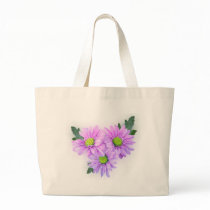 Pink Daisies Bag by AJsGraphics Pink Daisies Bag