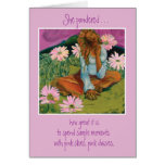 Pink Daisies Cards
