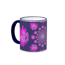 Pink Daisies mugs by ggbythebay Pink Daisies mugs