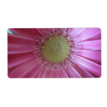 Pink Daisy Beauty Shipping Labels