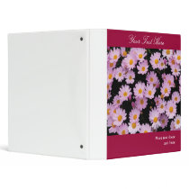 Pink Daisy Binder