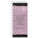 Pink Daisy Birthday Invitations