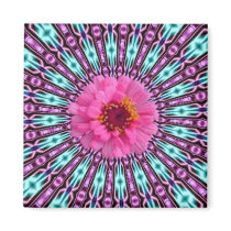 Pink Daisy in Crystal Light magnets by elenaind Pink Daisy in Crystal Light magnets