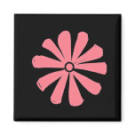 pink daisy magnets
