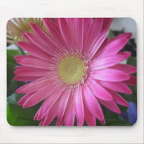 Pink Daisy Princess mousepads
