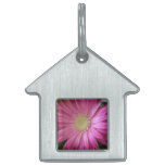 Pink Daisy Princess Pet Name Tag