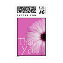 Pink Daisy Thank You postage by EverAfter Pink Daisy Thank You postage