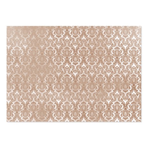 Pink Damask Bat Mitzvah Reception Table Cards Business Card Template (back side)