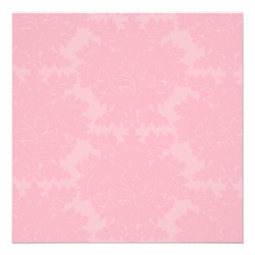 Pink Damask Leopard Gifts Bridal Shower Custom Invitation