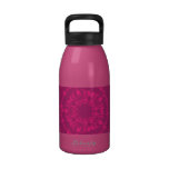 Pink Damask Mandala Reusable Water Bottle