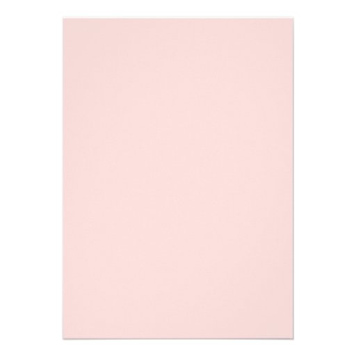 Pink Damask Monogram Baptism Photo Invitation