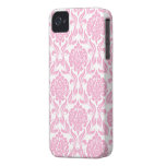 Pink Damask Pattern Iphone 4 Cover