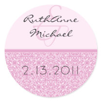 Pink Damask