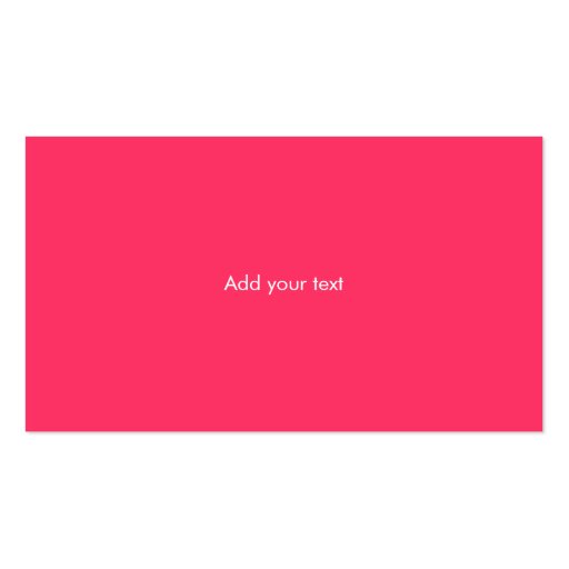 Pink DamaskBusiness card (back side)