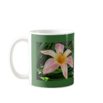 Pink Daylily on a Mug mugs