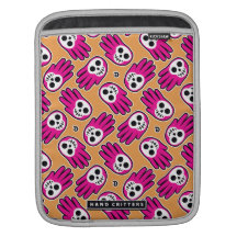 Pink Death iPad sleeve