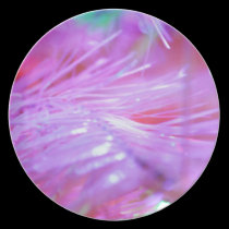 Pink decorations plates