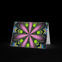 Pink Delight Greeting Card cards