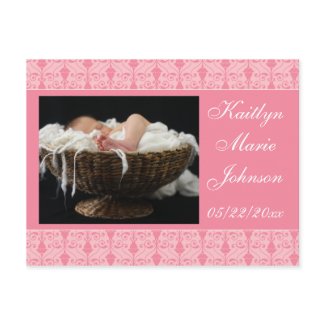 Pink Delight postcard
