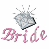 Pink Diamond Bride embroidered shirts
