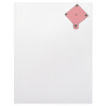 Pink Diamond Personalized Letterhead
