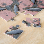 Pink Diamond Plate Metal puzzles