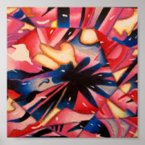 Pink Diamond Print