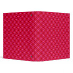 PINK DIAMONDS PATTERN BINDER