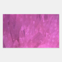 pink diamonds rectangle stickers