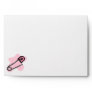 Pink Diaper Pin Envelope