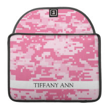 Pink Digital ACU Camoflage Pattern Sleeves For MacBooks
