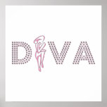 Pink Diva Print