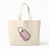 Pink Dog Tags bags
