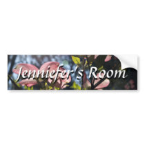 Pink Dogwood Blossoms bumper stickers