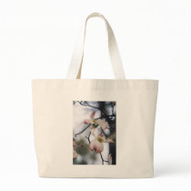 Pink Dogwood Canvas Bag