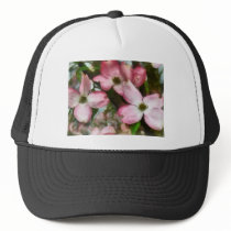 Pink Dogwood Closeup hats