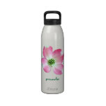 Pink Dogwood Flower Personalized Liberty Bottle Water Bottles