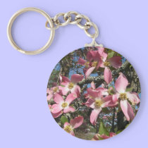 Pink Dogwood keychains
