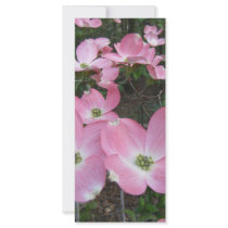 Pink Dogwood Custom Rack Card