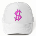 Pink Dollar Sign hats