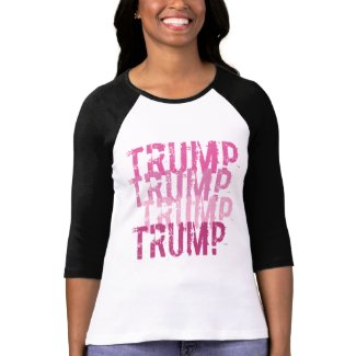 PINK Donald TRUMP for President Tshirts 2016 Gear