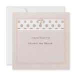 Pink Dot Thank You Notecard Custom Announcements