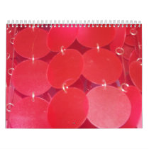 Pink Dots Calender Wall Calendars
