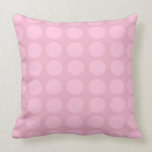 Pink Dots Pattern American MoJo Pillow pillows