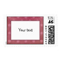Pink Dots Template Stamp