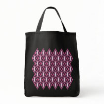 Pink Double Diamond Pattern bags by JaZilla Pink Double Diamond Pattern bags