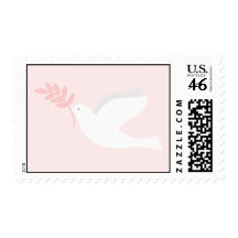Pink Dove Postage
