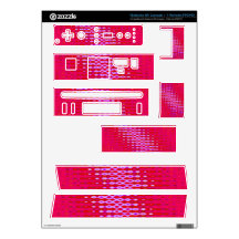 pink dream abstract design nintendo wii decals